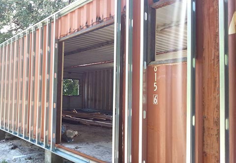 shipping container house